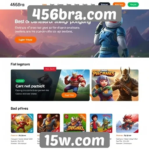 Tendências de design no site de jogos 456bra